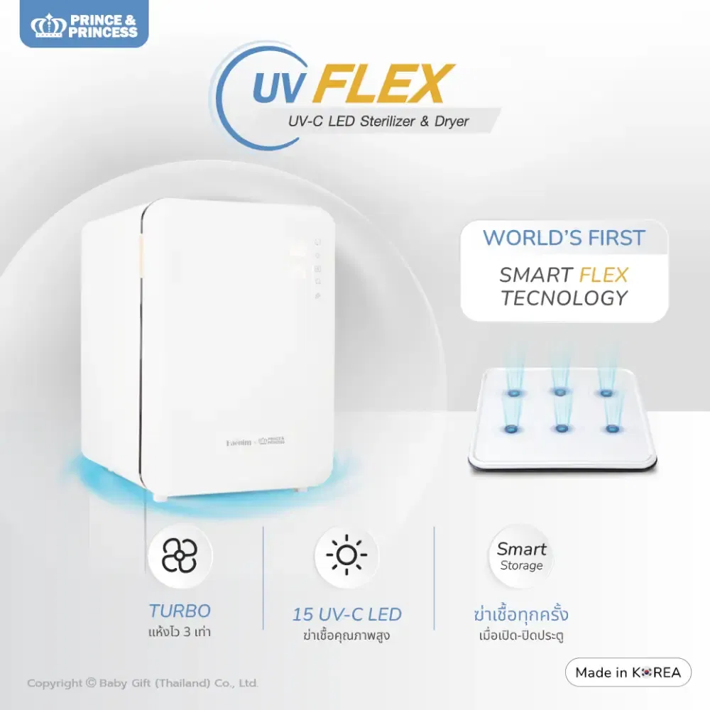เครื่องอบยูวี PRINCE & PRINCESS รุ่น UV FLEX_11