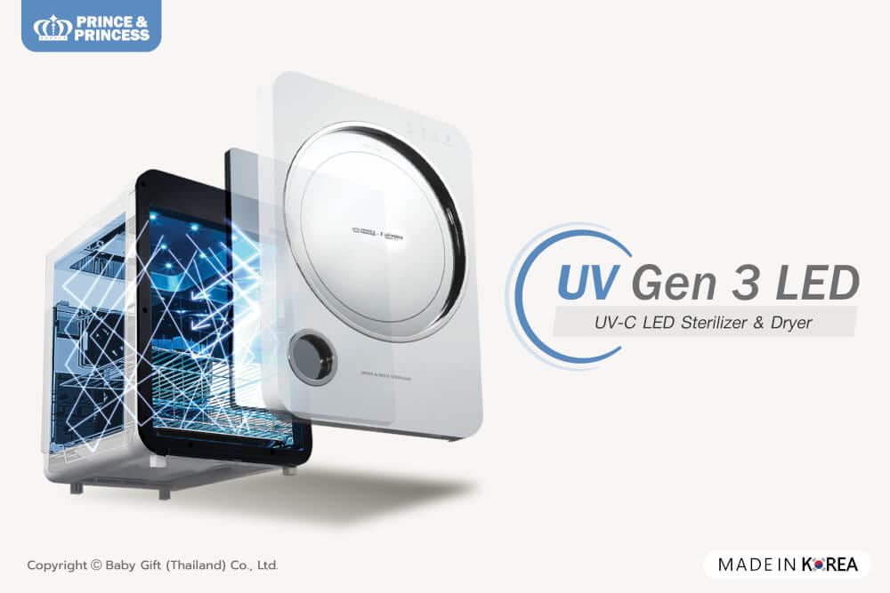 เครื่องอบยูวี PRINCE & PRINCESS รุ่น UV GEN 3 LED_11