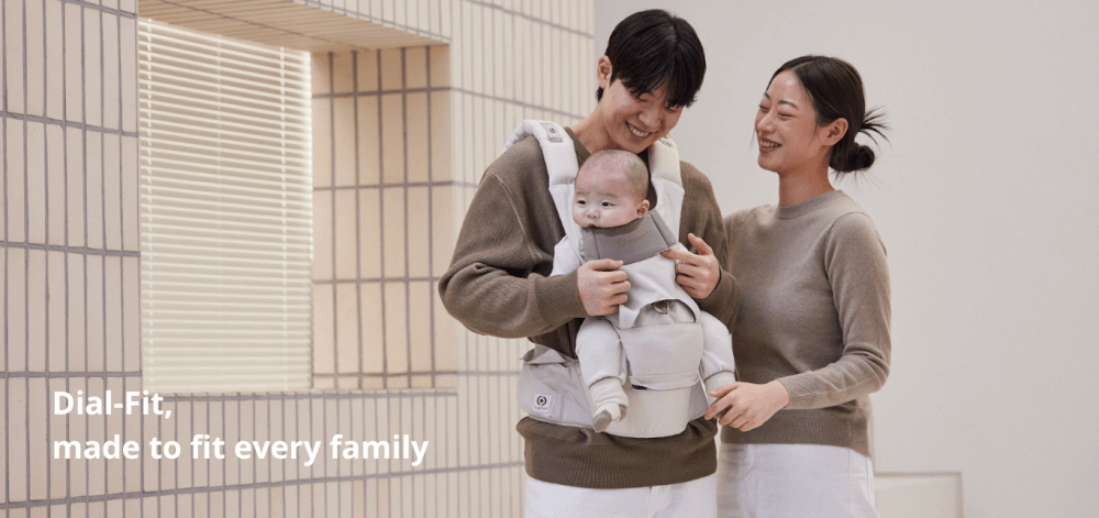 เป้อุ้ม​ HUGPAPA รุ่น DIAL-FIT PRO (3IN1 HIP SEAT CARRIER) สีเทา_11
