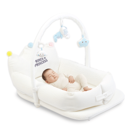 เบาะนอนทารก BABY CROWN NEST 4D BREATH - PRINCE & P...