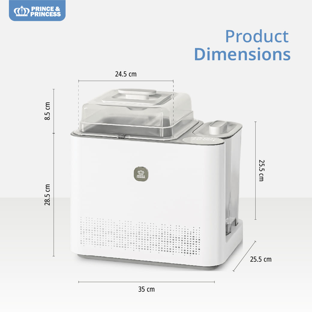 เครื่องอบยูวี PRINCE & PRINCESS รุ่น UV TECH 30 ลิตร_10