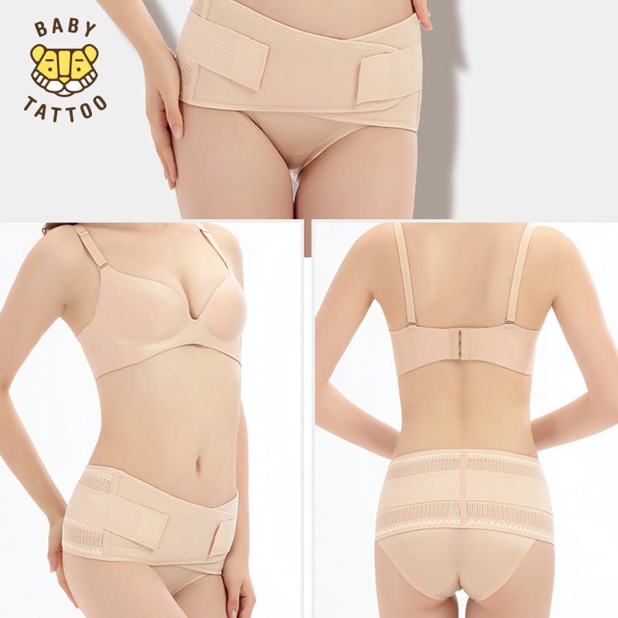 เข็มขัดรัดเชิงกราน BABY TATTOO  ไซซ์ L สีเนื้อ