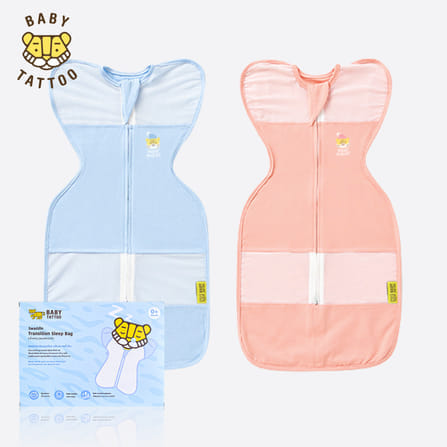 ถุงนอนเด็ก BABY TATTOO ระบายอากาศรุ่นสกรีนอก ไซซ์ S สีชมพู_7