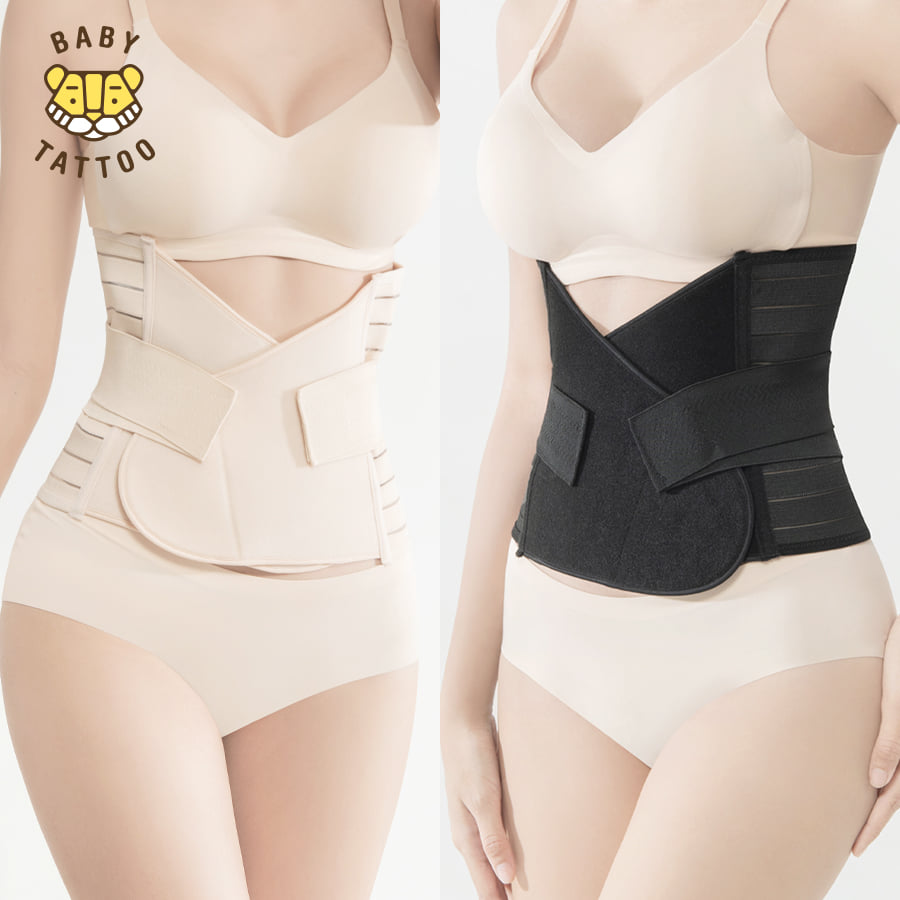 เข็มขัดกระชับสัดส่วน BABY TATTOO  ไซซ์ XL สีดำ_7