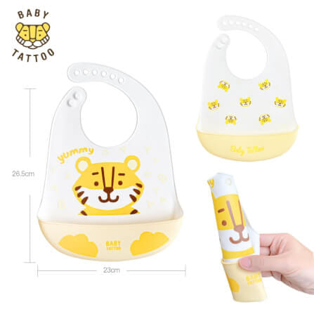 ผ้ากันเปื้อนซิลิโคน BABYTATTOO แบบที่ 2 _7