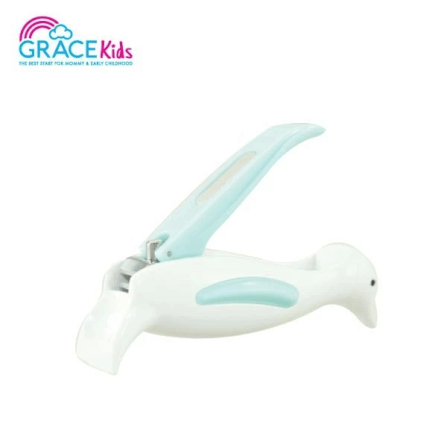 กรรไกรตัดเล็บเด็กลายการ์ตูน Grace Kids สีเขียว_2