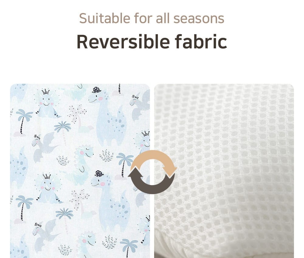 เบาะรองรถเข็น คาร์ซีท ARIBEBE ผ้า MICROMODAL ลายสัตว์ป่า ชมพู