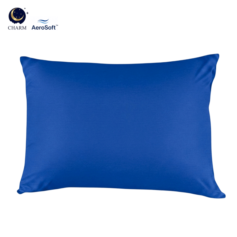 ปลอกหมอนหนุน CHARM ROYAL BLUE AEROSOFT&trade; MICROTEX 26 X 36 นิ้ว สีน้ำเงิน