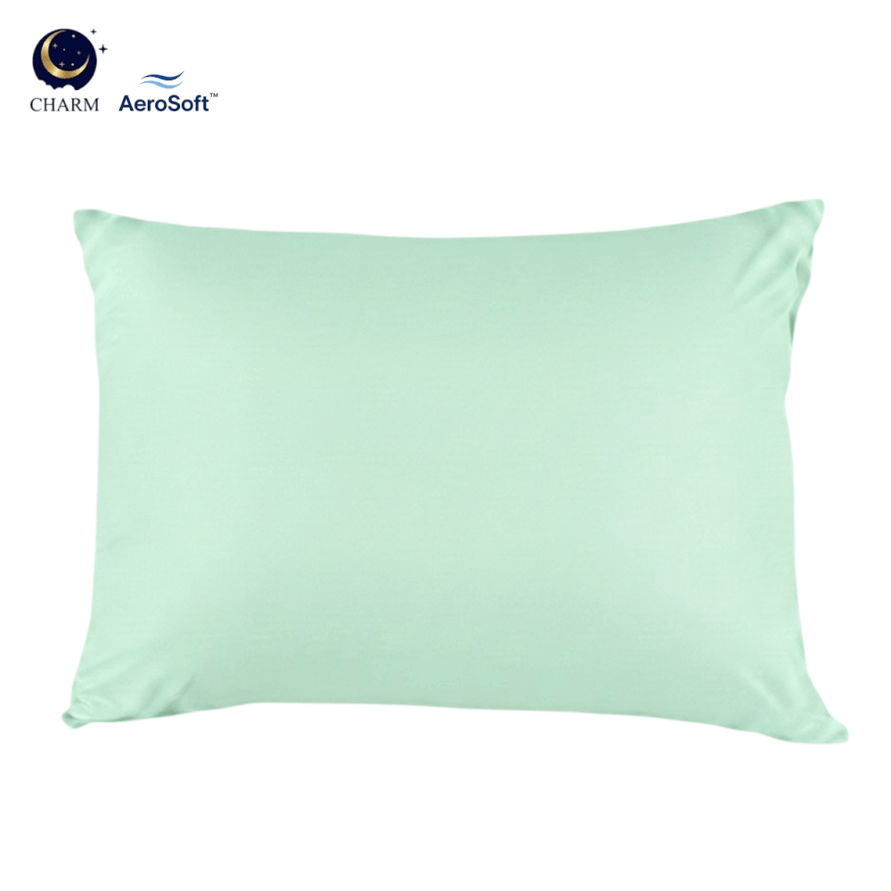 ปลอกหมอนหนุน CHARM AEROSOFT&trade; MICROTEX 26 X 36 นิ้ว สีเขียวมิ้นท์