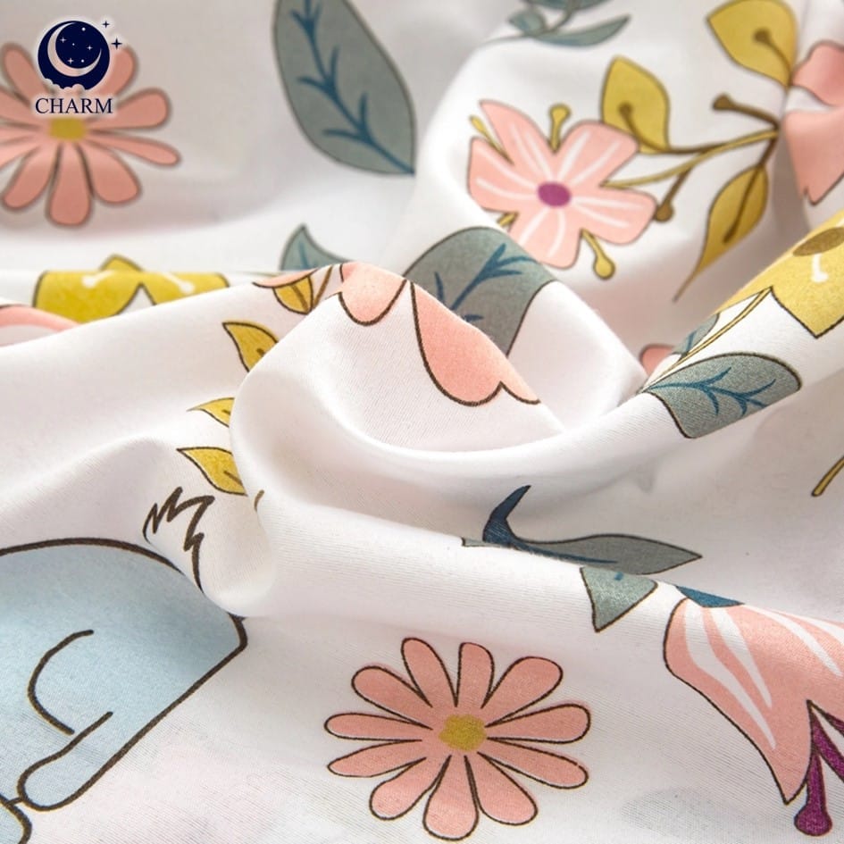 ผ้าห่มนวม 180&times;200 ซม. (6 ฟุต) CHARM ลาย RABBIT TALE คอลเลคชั่น DREAMY