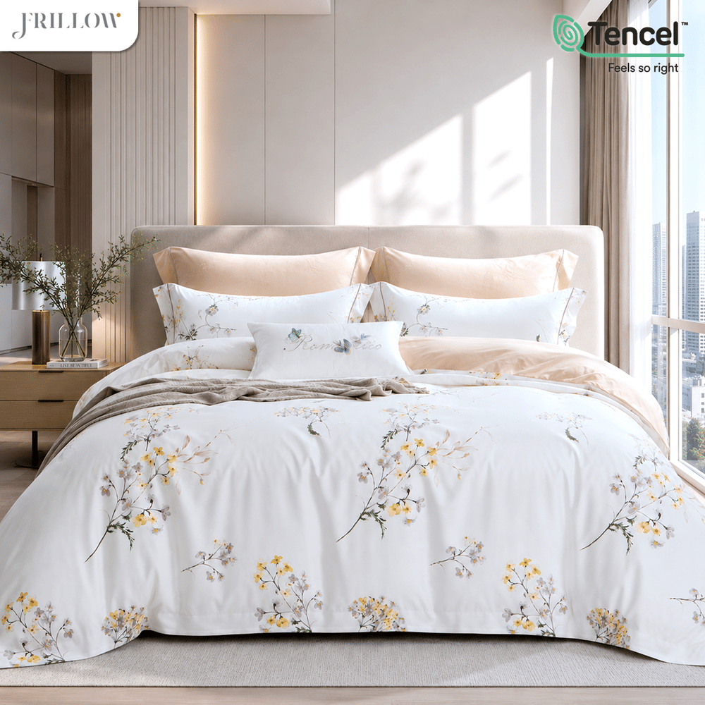 ปลอกผ้านวม 60X80 นิ้ว FRILLOW TENCEL&trade; 1180TC สี LADY DAPHNE
