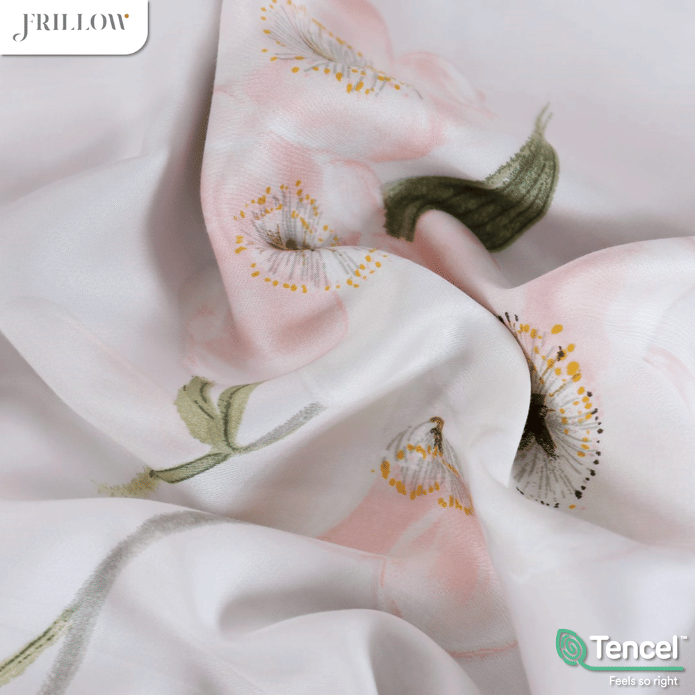 ปลอกผ้านวม 60X80 นิ้ว FRILLOW TENCEL&trade; 1180TC สี LADY BLOOM