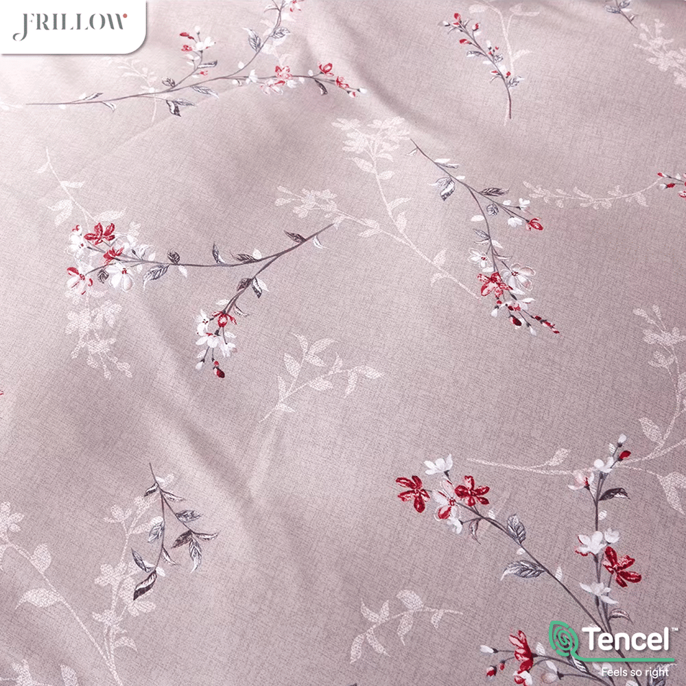 ปลอกผ้านวม 100X90 นิ้ว FRILLOW TENCEL&trade; 1180TC สี LADY FREESIA