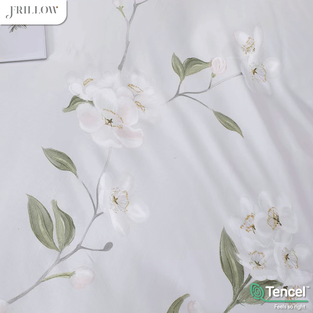 ปลอกผ้านวม 60X80 นิ้ว FRILLOW TENCEL&trade; 1180TC สี LADY BLOOM