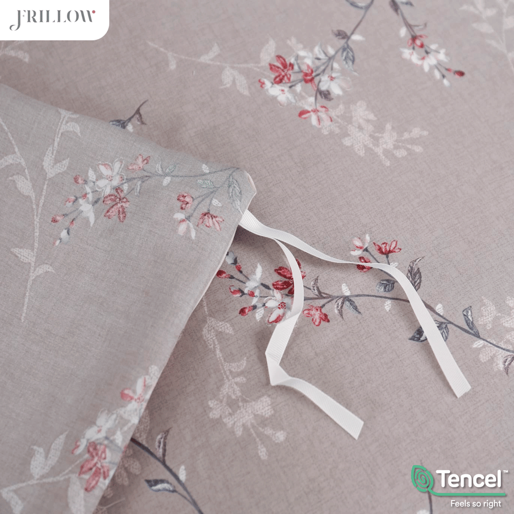 ปลอกผ้านวม 100X90 นิ้ว FRILLOW TENCEL&trade; 1180TC สี LADY FREESIA