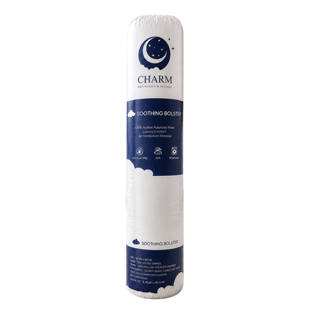 หมอนข้าง CHARM COMFORT ขนาด 14 X 42 นิ้ว นุ่มสบาย ใช้ได้ทุกวัน_0