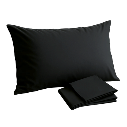 ปลอกหมอนหนุน CHARM CLASSIC ขนาด 20 X 30 นิ้ว สี BLACK_1