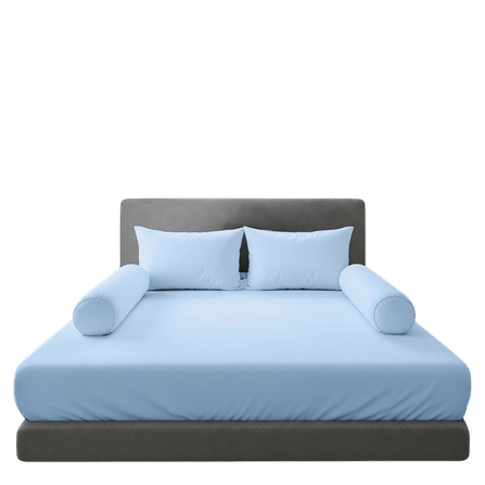 ชุดผ้าปูที่นอน 6ฟุต 5 ชิ้น CHARM รุ่น คลาสสิค OCEAN BLUE ไม่รวมผ้านวมZ_1