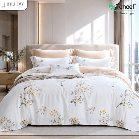 ปลอกผ้านวม 60X80 นิ้ว FRILLOW TENCEL™ 1180TC สี LADY DAPHNE_4