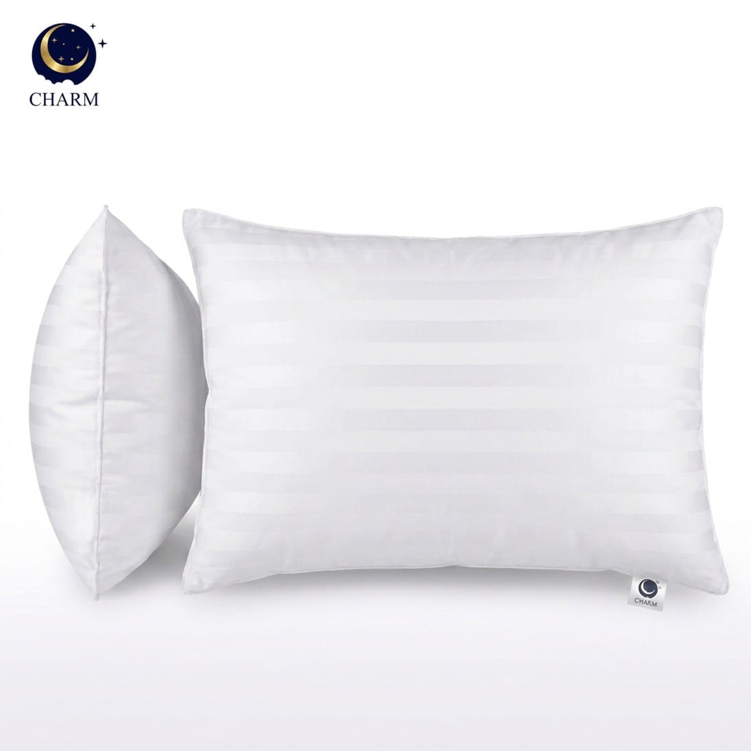 หมอนหนุน CHARM SWEET DREAM ซื้อ ขนาด 19X29 นิ้ว 1000 กรัม สี WHITE_0