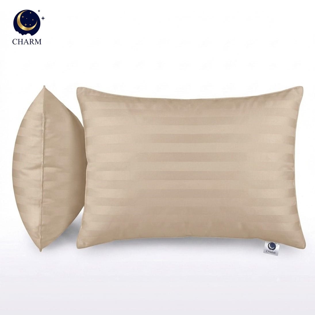 หมอนหนุน CHARM SWEET DREAM ขนาด 19X29 นิ้ว 1000 กรัม สี SUGAR BROWN