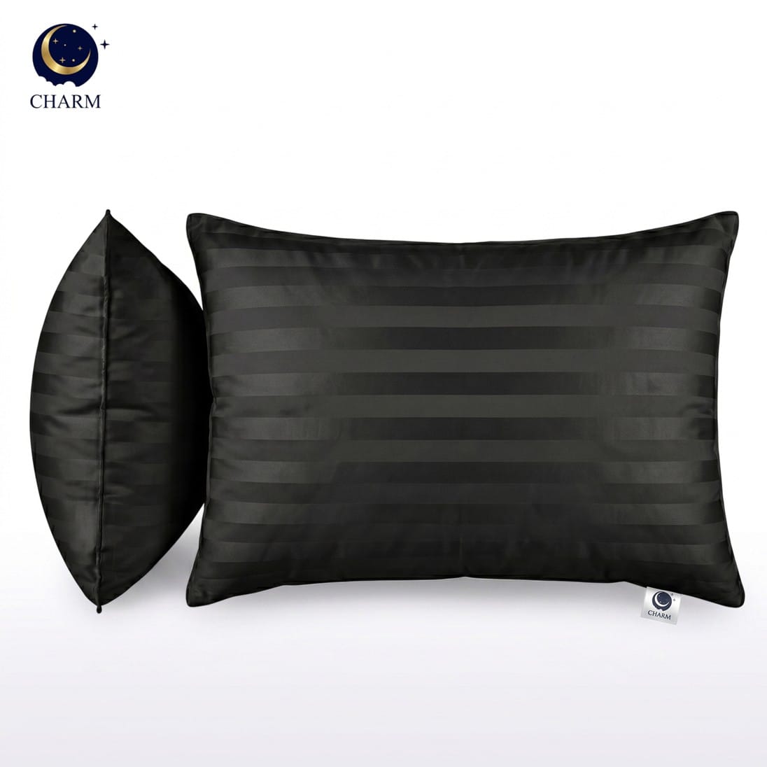 หมอนหนุน CHARM SWEET DREAM ขนาด 19X29 นิ้ว 1000 กรัม สี OLIVE BLACK
