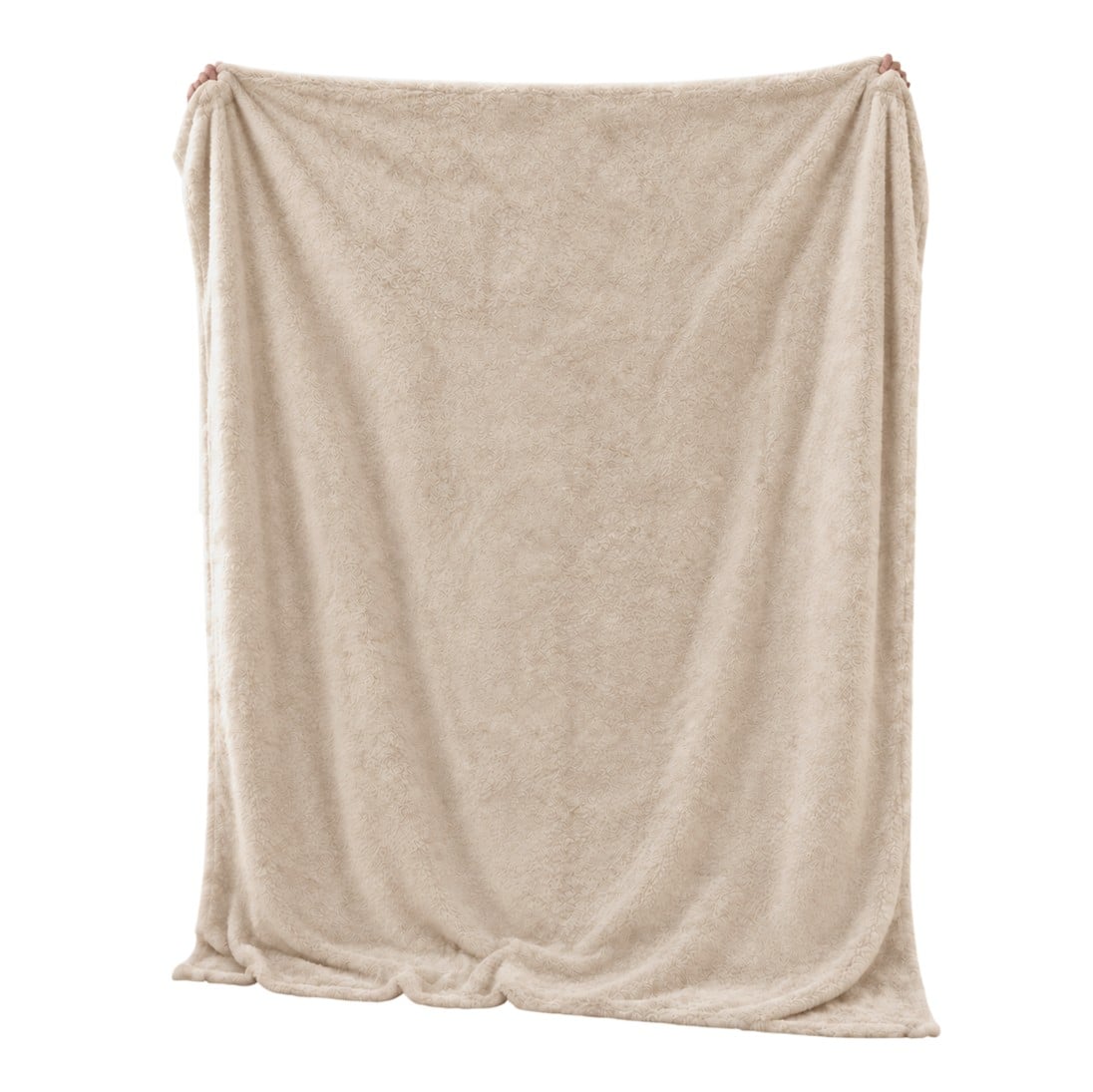 ผ้าห่ม 60X80นิ้ว HAMPLR รุ่น WOMBAT SUPER SOFT สี SAND BEIGE_0