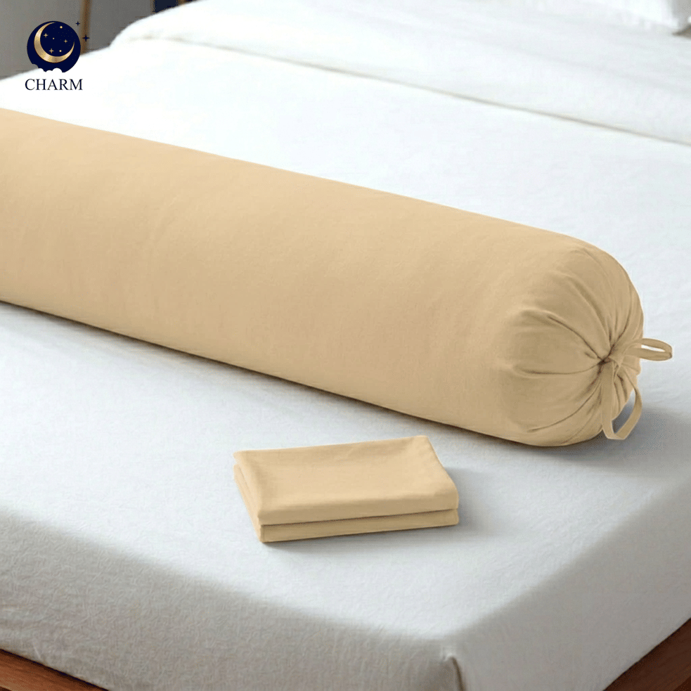 ปลอกหมอนข้าง CHARM AEROSOFT™ สี CREAM_6