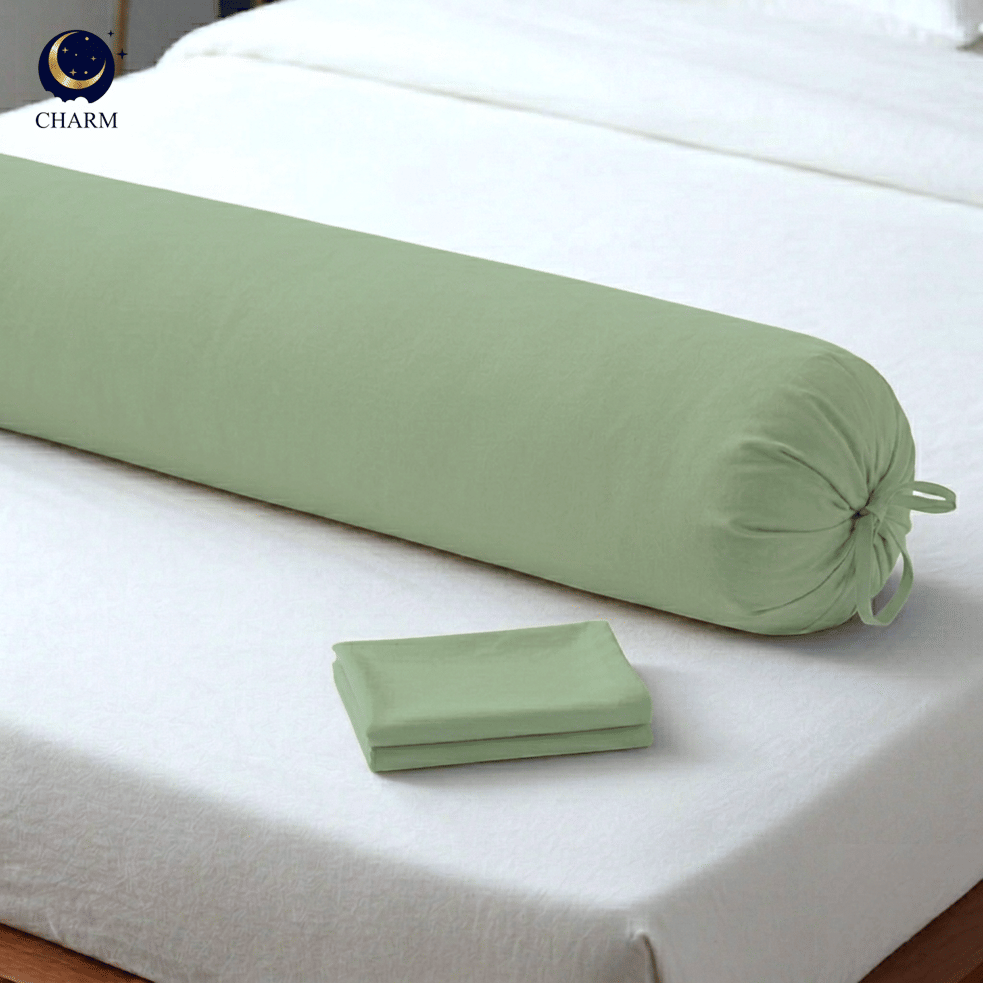 ปลอกหมอนข้าง CHARM AEROSOFT™ สี SAGE GREEN_6