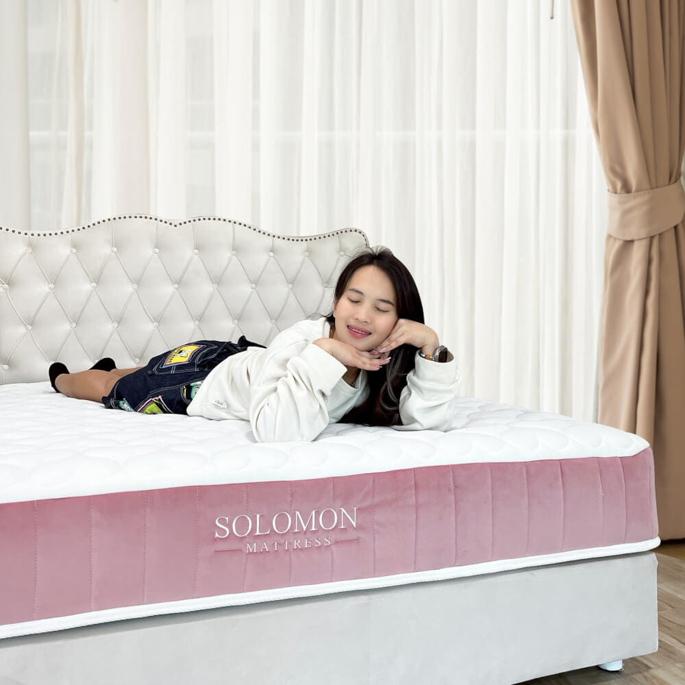 ที่นอนเย็นพ็อกเก็ตสปริง 5 ฟุต SOLOMON รุ่น KISS ME หนา 10 นิ้ว รับประกัน 1 ปี_4