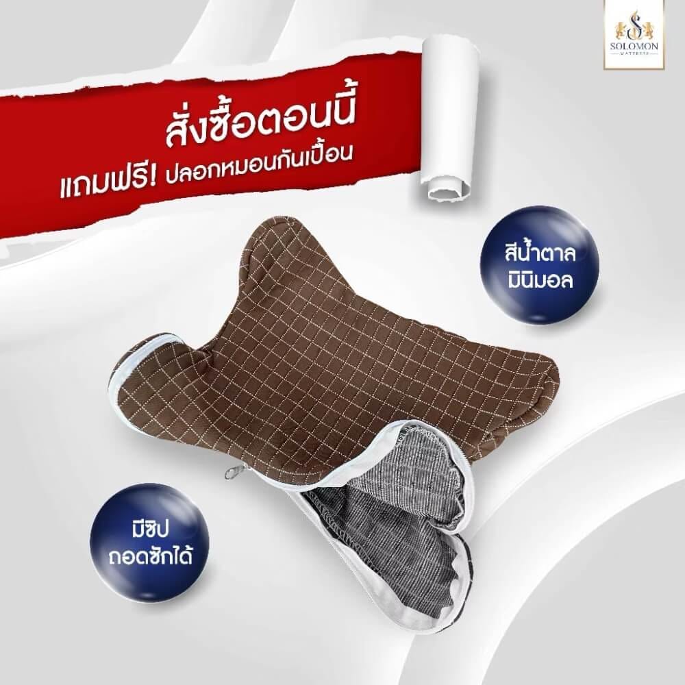 หมอนสุขภาพ SOLOMON รุ่น SNOOZE_2