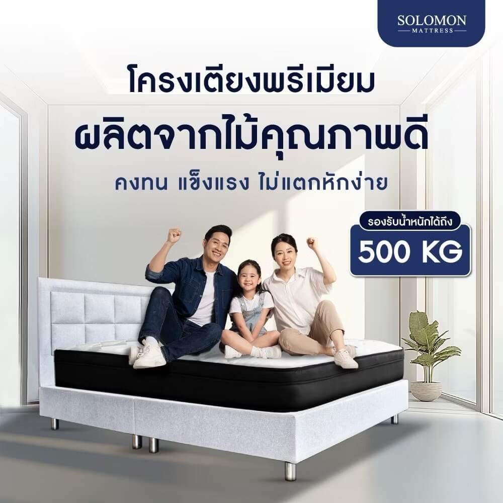 ฐานรองหัวเตียง 3.5 ฟุต SOLOMON รุ่น COBBLE สีขาว_1