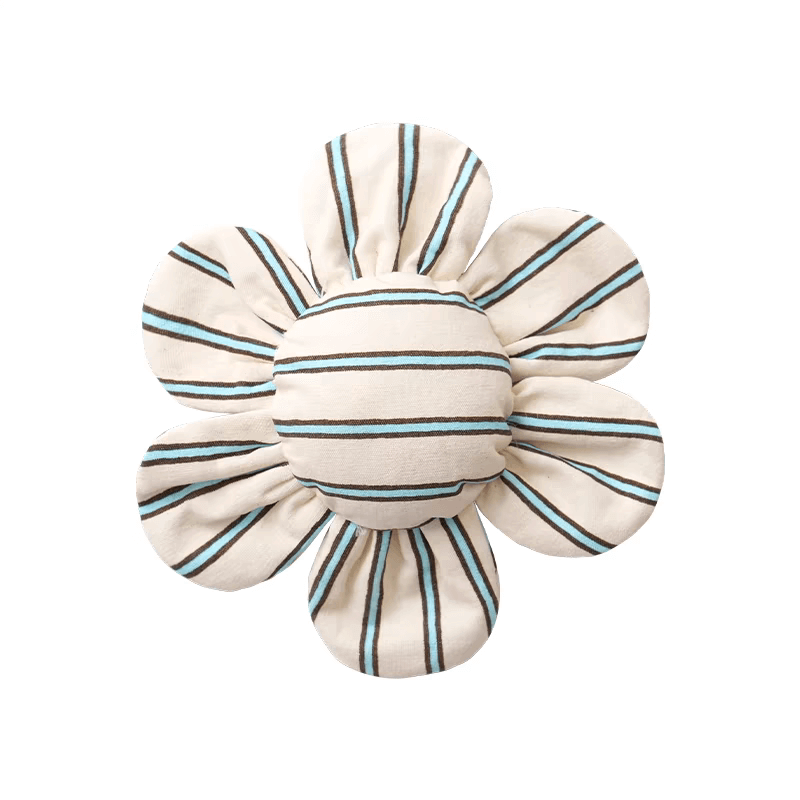 ของเล่นสัตว์เลี้ยง PUPPY GALLERY Stripe Daisy Toy สีครีม (มีเสียงเมื่อบีบ)