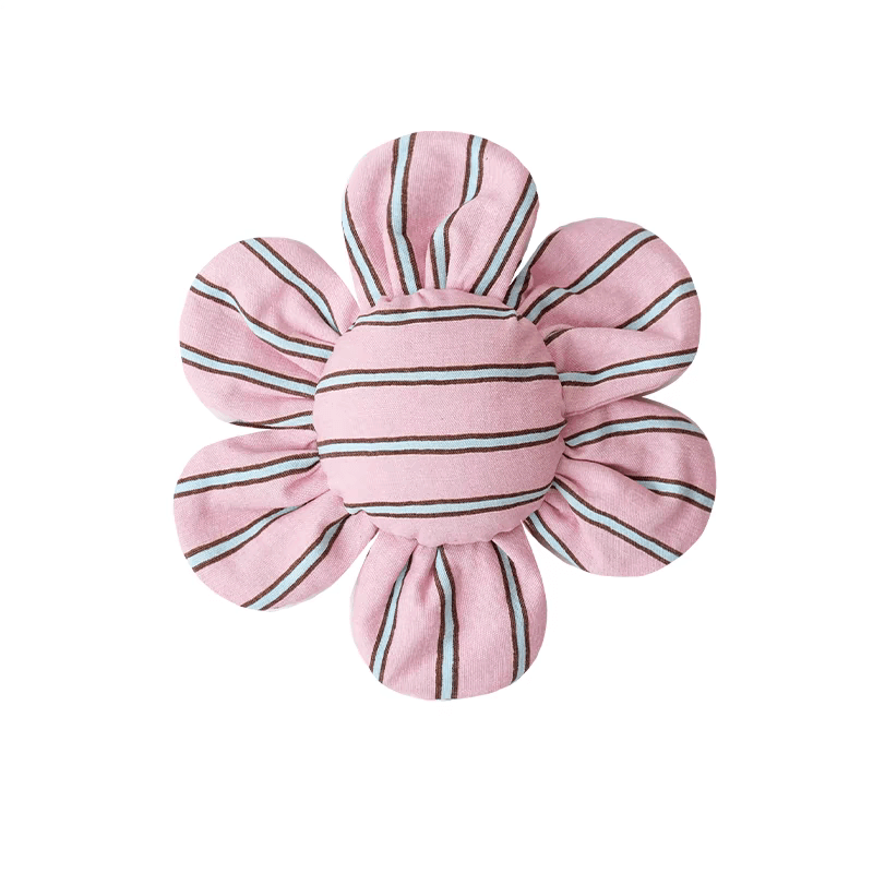 ของเล่นสัตว์เลี้ยง PUPPY GALLERY Stripe Daisy Toy สีชมพู (มีเสียงเมื่อบีบ)