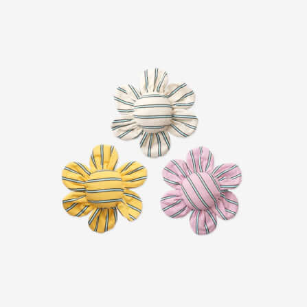 ของเล่นสัตว์เลี้ยง PUPPY GALLERY Stripe Daisy Toy สีชมพู (มีเสียงเมื่อบีบ)_9