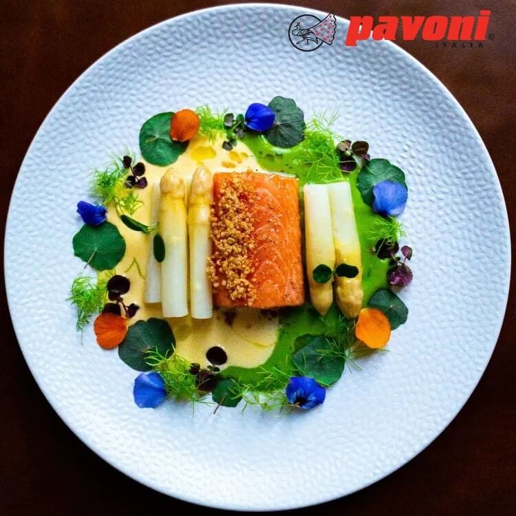 พิมพ์อบซิลิโคนรูปหน่อไม้ฝรั่ง PAVONI BW2302-034 จำนวน 12 ชิ้น สีเทา