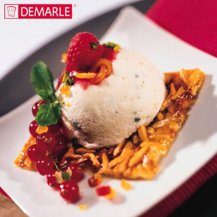 พิมพ์อบขนมเฟล็กซิแพนซิลิโคนครึ่งทรงกลม DEMARLE BW0657 ขนาด 60X40 ซม. สีดำ_8