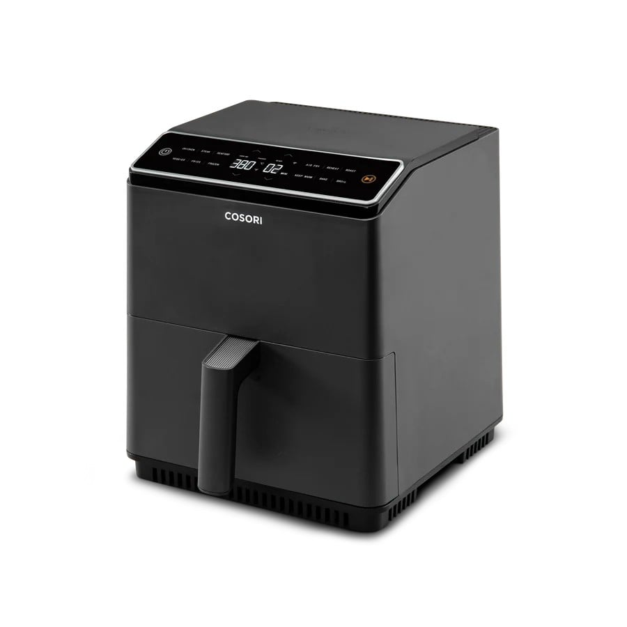 หม้อทอดไร้น้ำมัน อบลมร้อน COSORI DUAL BLAZE 360 THERMOIQ™ SMART AIR FRYER 6.4 ควอร์ต สีดำ_1