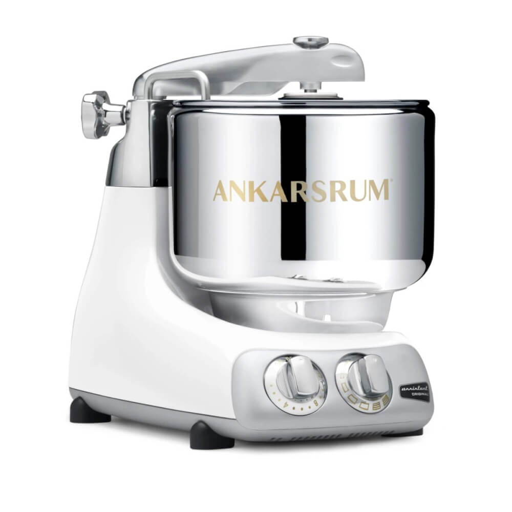 เครื่องนวดแป้งขนมปัง Ankarsrum Assistent AKM6230GW 7 ลิตร 1500 วัตต์ สีขาวมันวาว
