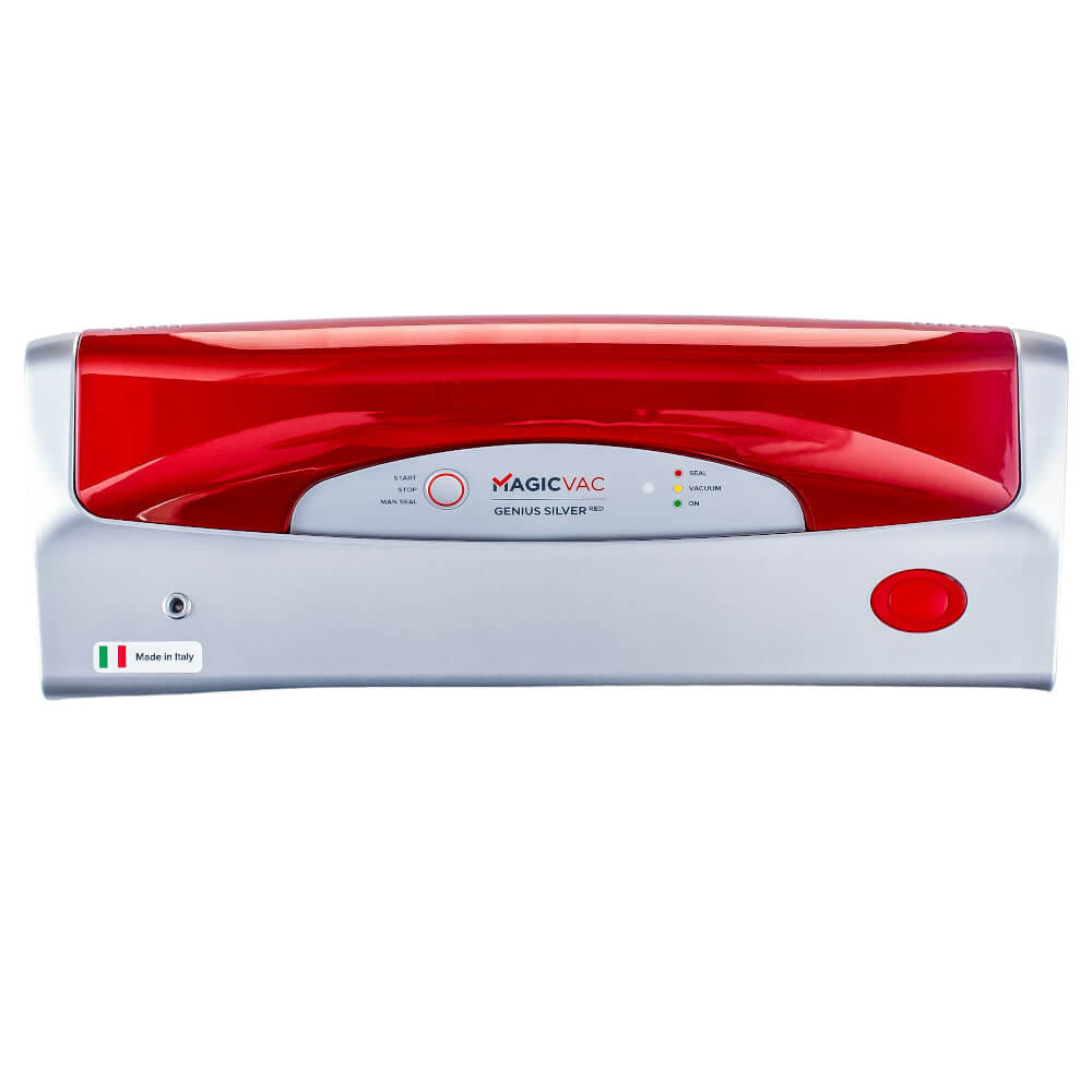 เครื่องซีลสูญญากาศ MagicVac V402PK3 Genius สีเงินแดง_9