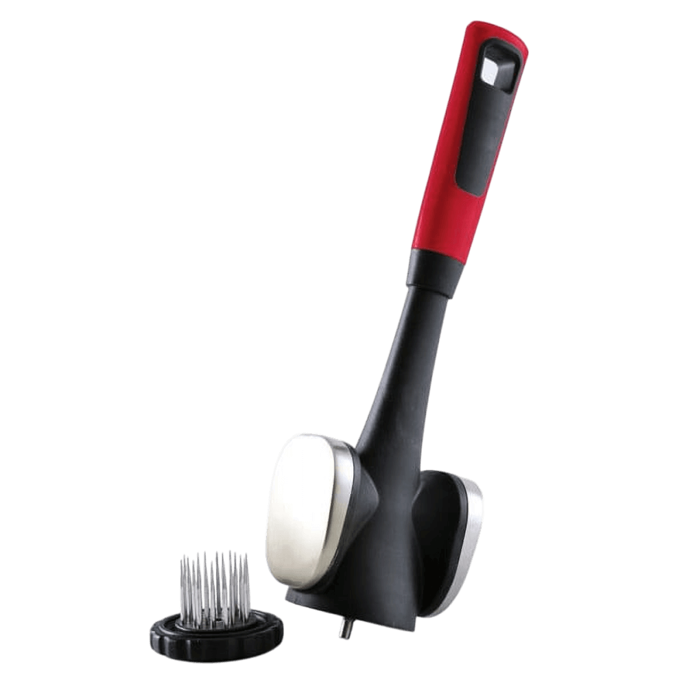 ที่ทุบเนื้อสแตนเลส 3 หัว Norpro 7036 สีแดงดำ