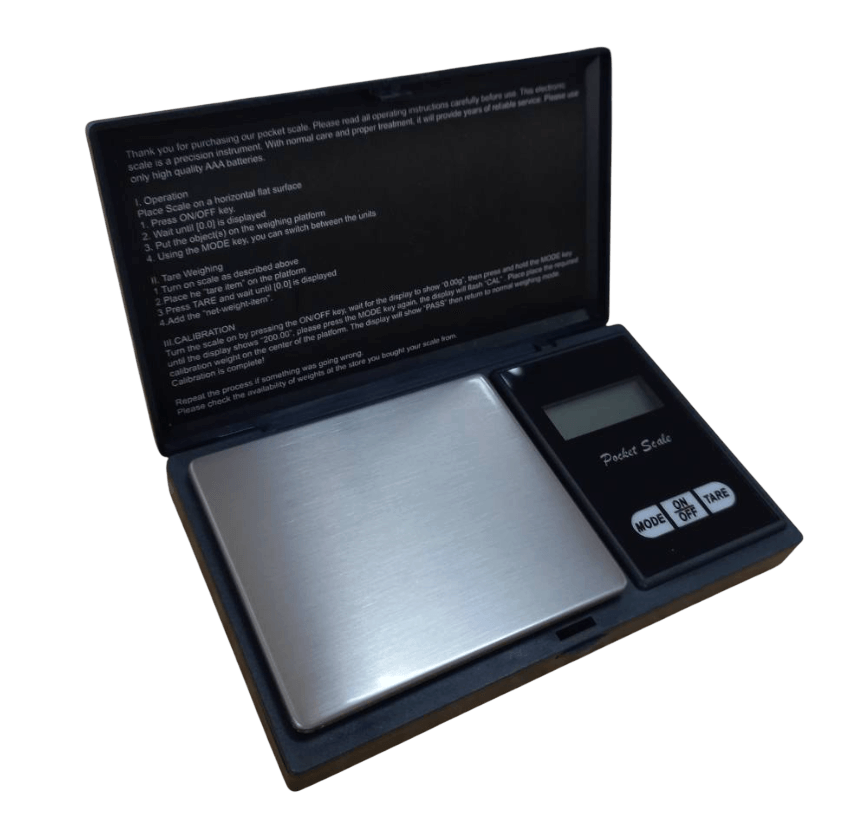 เครื่องชั่งวัตถุดิบขนาดพกพา 100% Chef 130/0001 เริ่มต้น 0.01 กรัม