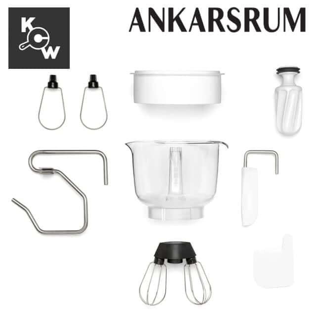 เครื่องนวดแป้งขนมปัง Ankarsrum Assistent AKM6230JS 7 ลิตร 1500 วัตต์ สีจูบิลี่ซิลเวอร์_2