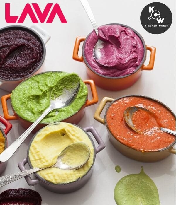 หม้อตุ๋นเหล็กหล่อขนาดเล็ก LAVA CW1685-BK ขนาด 10 ซม. สีดำ_2