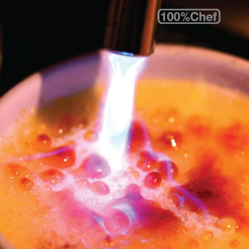 หัวทอชพ่นไฟสำหรับทำอาหาร 100% Chef 30/0004 หมุนได้ 360 องศา