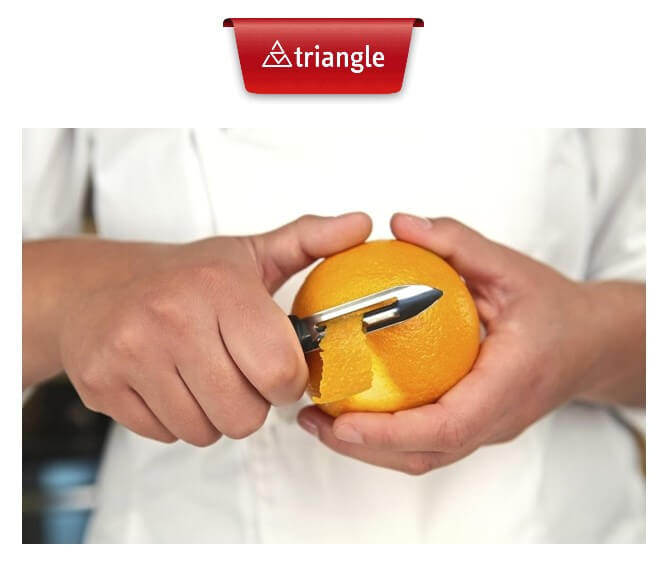 มีดปอกเปลือกสแตนเลส Triangle 720400601 ขนาด 18 ซม.