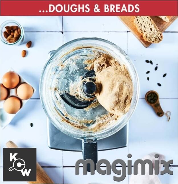 เครื่องบดสับอาหาร Magimix 18371F MA0873-SA Compact 3200XL สีเงิน