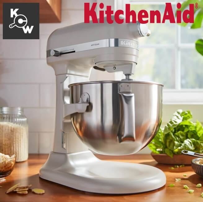 เครื่องนวดแป้งขนมปัง KitchenAid 5KSM60SPXTWH 375 วัตต์ ขนาด 6 ลิตร สีขาว_4