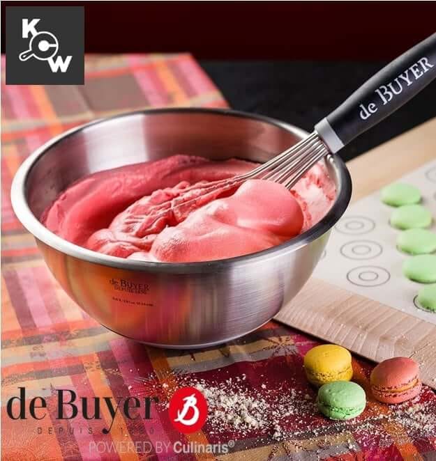 ตะกร้อตีไข่สแตนเลส de buyer 2610.20 ยาว 20 ซม.