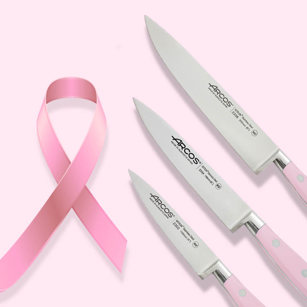 ชุดมีดทำครัว ARCOS PT3342 เช็ต 3 ชิ้น สีชมพู_4